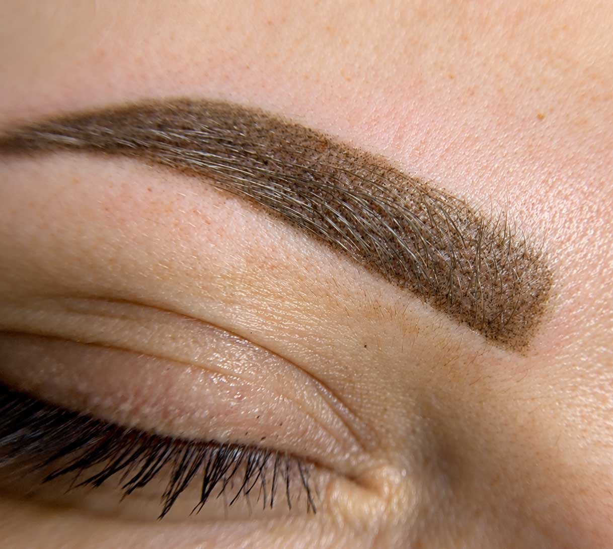 Powder-Brows-Immediately-After-Treatment